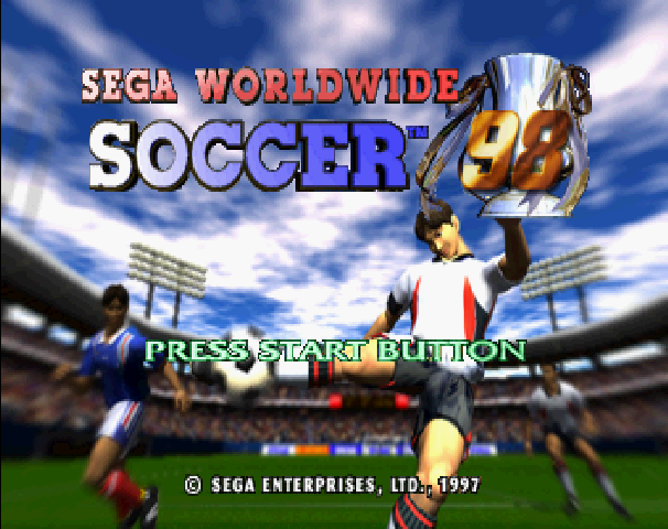 Worldwide Soccer 98 screenshot 4 for Sega Saturn